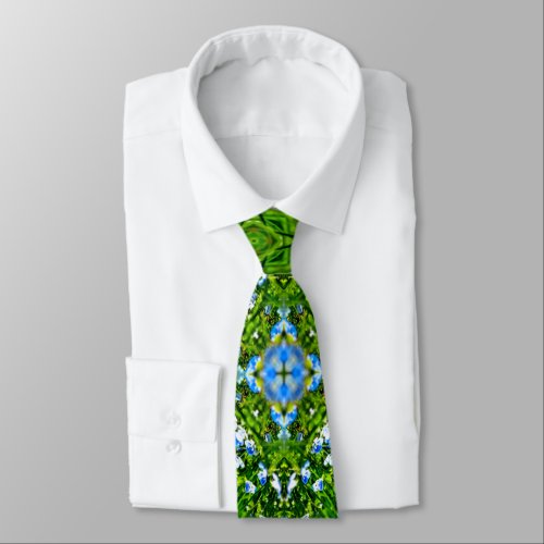Perfume pattern that purifies your heart neck tie