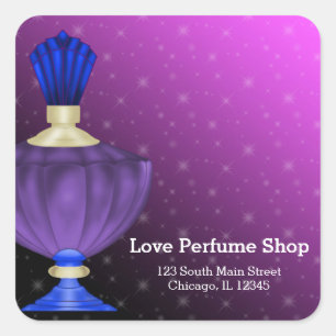 Perfume Square Sticker