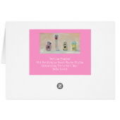 "Perfume Timeline" Cards (Back Horizontal)