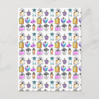 Perfumes Art Postcard