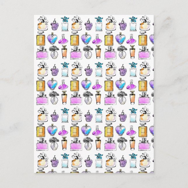 Perfumes Art Postcard (Front)