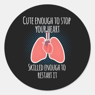 Perfusiologist Perfusionist Classic Round Sticker