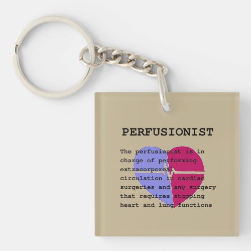 Perfusionist Definition  Keychain