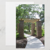 pergola on a path (Front/Back)