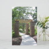 pergola on a path (Standing Front)