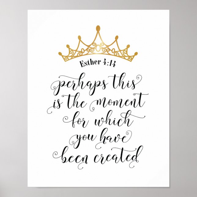 Perhaps This is The Moment Art Print (Front)