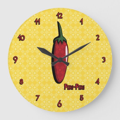 Peri_Peri Chili Pepper Clock