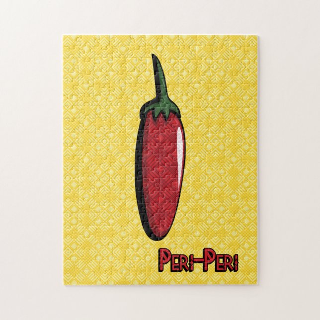 Peri-Peri Chili Pepper Puzzle (Vertical)