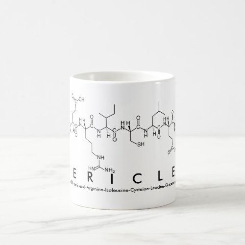 Pericles peptide name mug