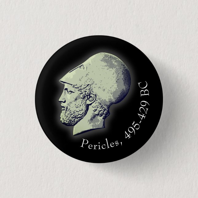Pericles Portrait Button (Front)