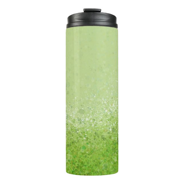 Peridot Abstract Thermal Tumbler (Front)