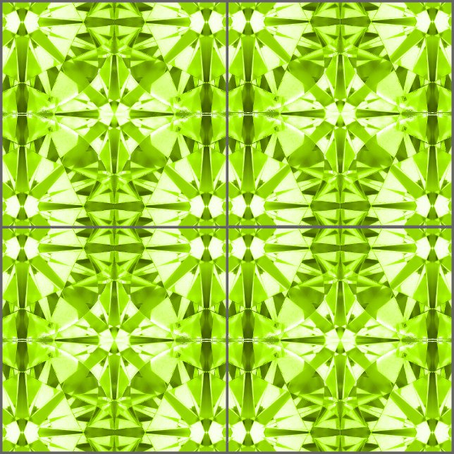 Peridot Gemstone Ceramic Tile (Creator Uploaded)