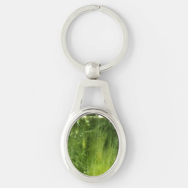 Peridot look keychain (Front)