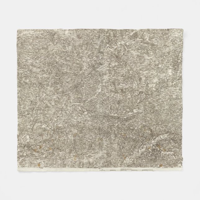 Perigueux Fleece Blanket (Front (Horizontal))