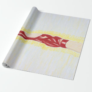 Perilously En Point   Dance Canvas Wrapping Paper