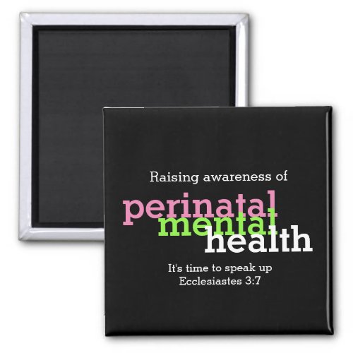 PERINATAL MENTAL HEALTH Customized Raise Awareness Magnet