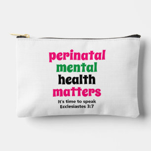 Perinatal Mental Health Matters Accessory Pouch