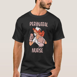 Perinatal Nurse Boxing Gloves Fighter T-Shirt