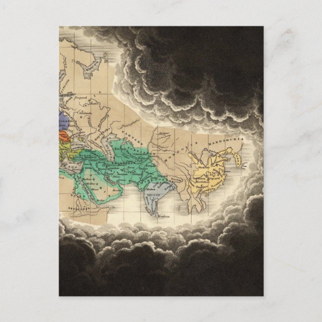 Period of The First Crusade 1100 AD Postcard (Front)