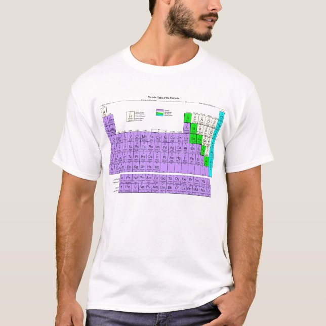 Period Table of the Elements T-Shirt (Front)