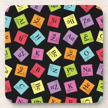 Periodic Elements Coaster by robyriker at Zazzle