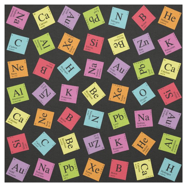 Periodic Elements Fabric (Swatch)