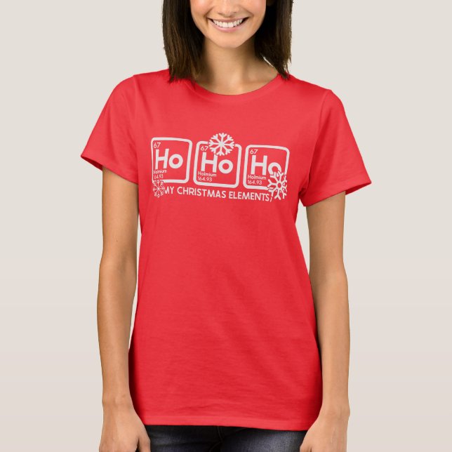 Periodic Ho Ho Ho T-Shirt (Front)