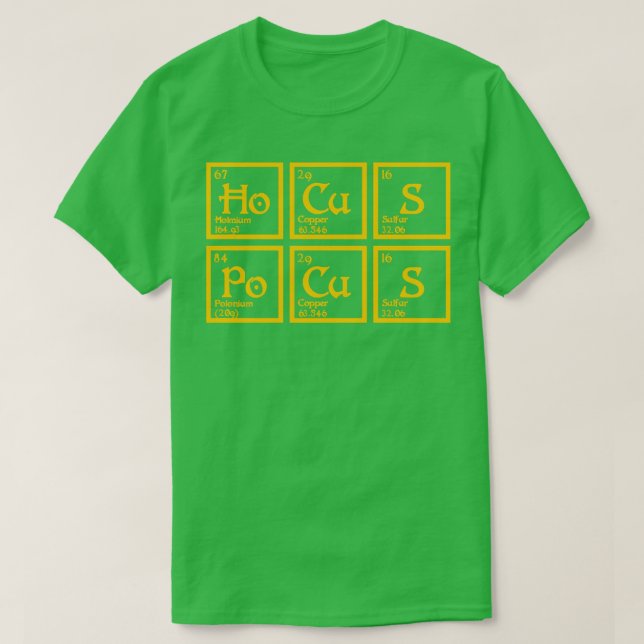 Periodic Hocus T-Shirt (Design Front)