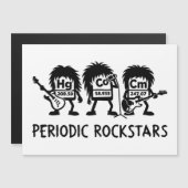 Periodic Rockstars Chemistry Humor (Front/Back)