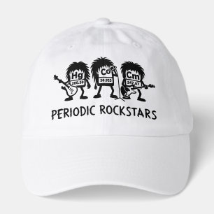 Periodic Rockstars Chemistry Humor Hat