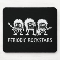 Periodic Rockstars Chemistry Humor