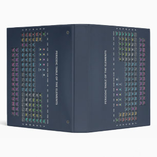 Periodic Table 3-Ring Binder