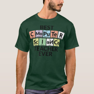 Periodic Table - Best Computer Science Teacher Eve T-Shirt