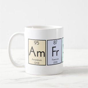Periodic Table British Element Funny Joke Coffee Mug