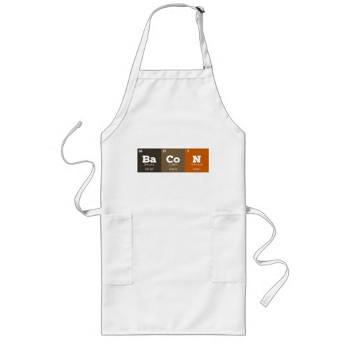 Periodic Table Chemistry Science Nerd Long Apron