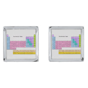 "Periodic Table" Cufflinks