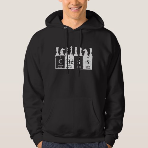 Periodic Table Elements Chess Gift Hoodie