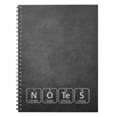 Periodic Table Elements Spelling Notes Notebook