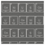Periodic Table GeNiUS fabric