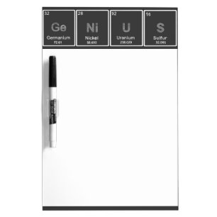 Periodic table GeNiUS white board