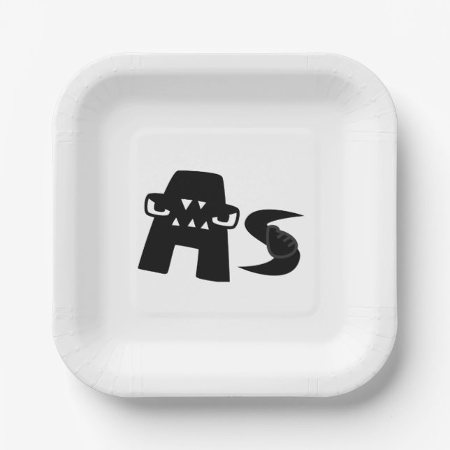 Periodic Table Lore Party Plates (Arsenic) (Front)