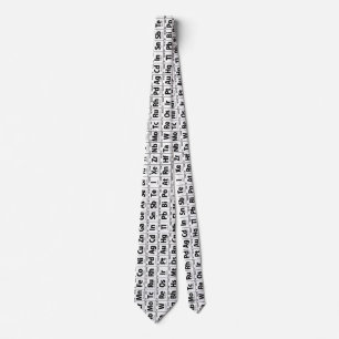 Periodic Table Neck Tie