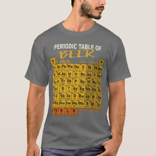 Periodic Table Of Beer Craft Beer Style Brewery T-Shirt