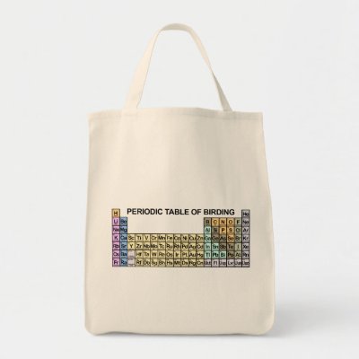 Periodic Table of Birding Tote Bag