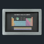 Periodic table of elements belt buckle<br><div class="desc">Periodic table of elements</div>