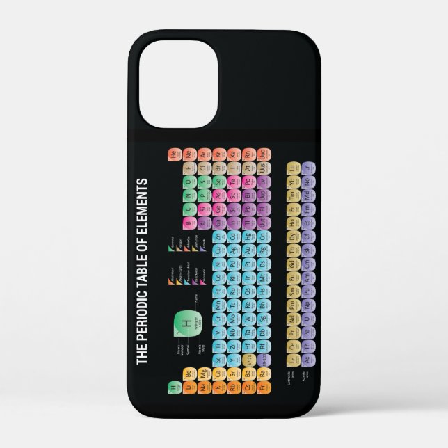 Periodic table of elements Case-Mate iPhone case (Back)