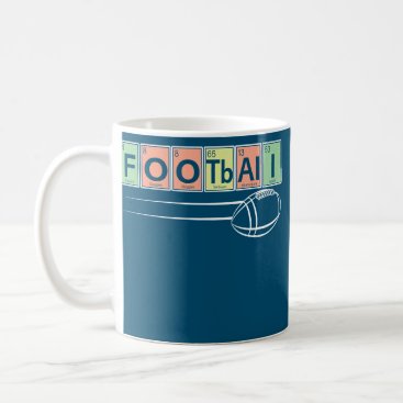 Periodic Table Of Elements Football Player Sport Coffee Mug