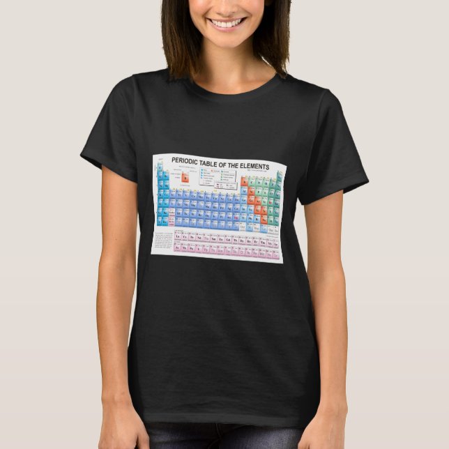 Periodic Table Of Elements Fully Updated _1  T-Shirt (Front)