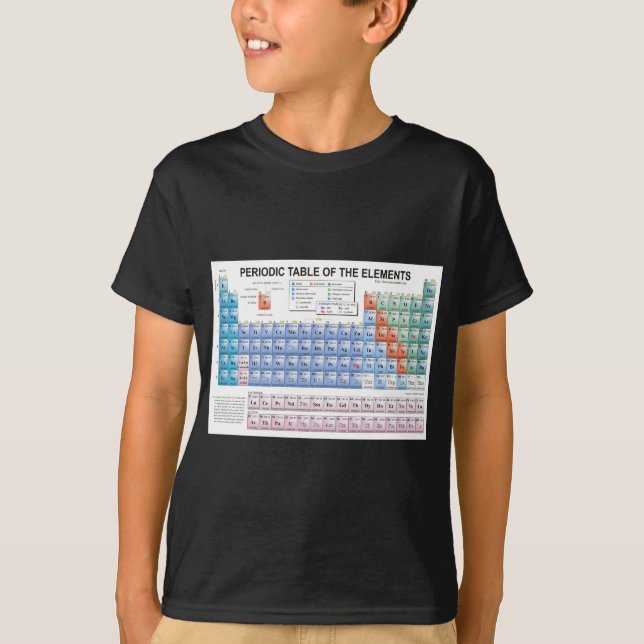 Periodic Table of Elements Fully Updated T-Shirt (Front)