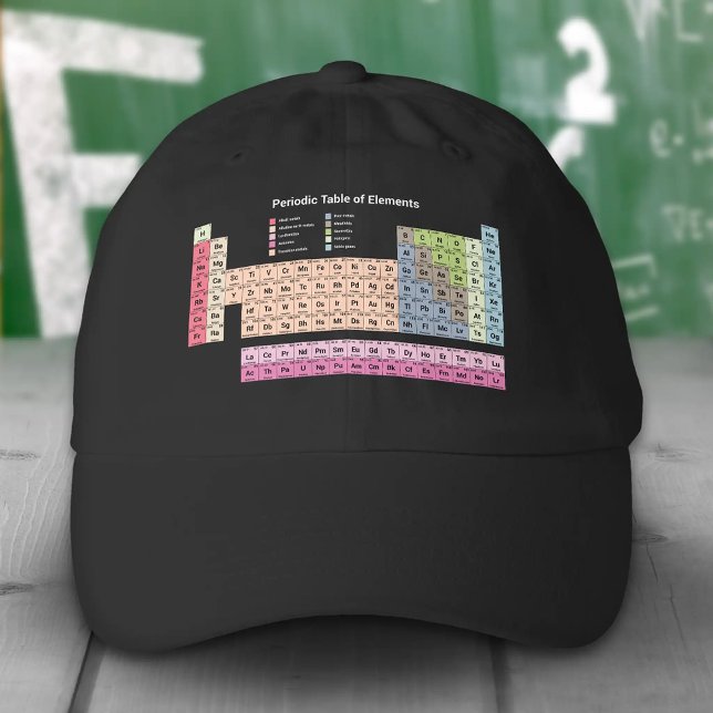 Periodic Table of Elements Hat (Periodic Table of Elements Hat)